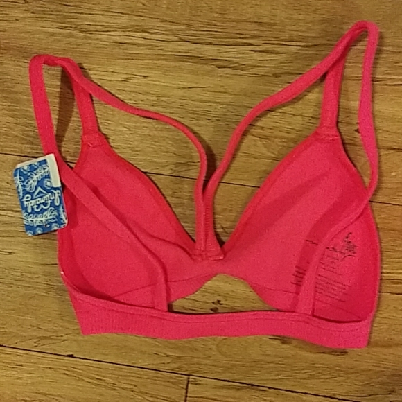 Free people Keira coral bralette xs/s nwt - Picture 2 of 3